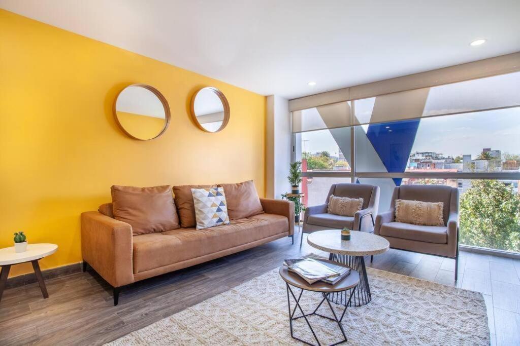 Corazon De Condesa 3 Departamentos - 200Mbps Wifi, Roof, Gym Aparthotel Мексико Сити Екстериор снимка
