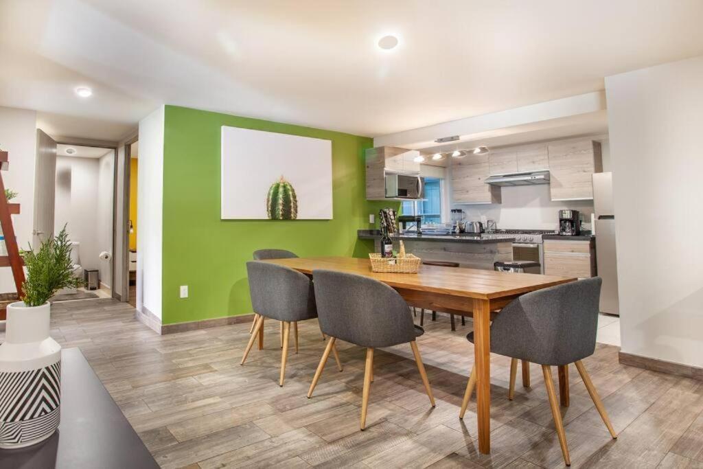 Corazon De Condesa 3 Departamentos - 200Mbps Wifi, Roof, Gym Aparthotel Мексико Сити Екстериор снимка
